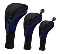Cpolebev Set di da Golf Set di Teste Coprimazza nel Legno Tessuto Un Rete Traspirante 1/3/5/ Copricapo Set di Cappellini Parti da Golf