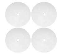 Cpolebev Set di Dischi per Lucidatura 4 Pezzi, Disco Diamantato da 6 Pollici un Piatto con Grana 600/800/1500/3000