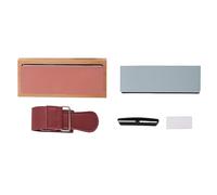Cpolebev Set di Pietre per Affilare I Coltelli Affilacoltelli A 4 Lati, Preium 400/1000 3000/8000 Grit Set di Pietre Bagnate, Pietra Ad Acqua