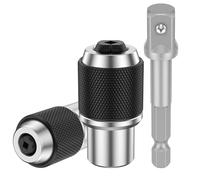 Cpolebev Set di Prese per Maschi, Utensile Portamaschi per Maschi da 6-1/2 e Estrattore per Maschi da 3/8 di Pollice, Set di Utensili per L'Estrazione di Maschi e Manicotti per Maschi