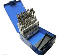 Cpolebev Set di punte da trapano da ingegneria 51pz Hss da 1 a 6mm con incrementi di 0.1mm