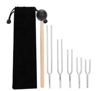 Cpolebev Set di Strumenti di Guarigione del Suono Diapason Set di Strumenti di Guarigione del Suono Diapason In Lega di Alluminio