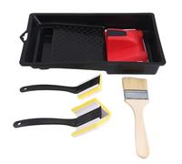 Cpolebev Smussatore per con Finitura e Pad per Ritocchi Strumento per Smussare Gli Angoli per Pittori per Pareti