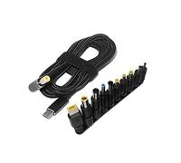 Cpolebev Spina del Connettore 'Adattatore Alimentazione del Computer Portatile Tipo C da 100 W Spina da USB Tipo C a di Ricarica Jack per Caricabatterie Universale per Laptop 1,8 M