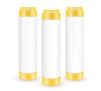 Cpolebev Squeeze Bottle 16Oz Punta Ricaricabile Dispenser A Valvola Grande Condimento per Salse Ketchup