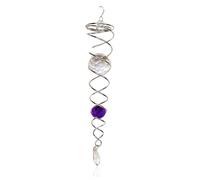 Cpolebev Stabilista per Girandola A Spirale con Coda A Spirale, Spirale Decorativa, Girandola A Spirale, Viola