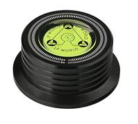 Cpolebev Stabilizzatore Universale per Giradischi in Vinile LP da 60 Hz con Morsetto per Peso in Lega di Alluminio Nero