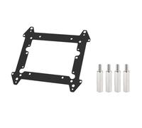 Cpolebev Staffa per Disco Rigido con Ventola da 12 cm SSD Staffa per Disco Rigido da 3,5 Pollici Staffa Impilabile Multistrato Estesa Parti di Ricambio per Computer