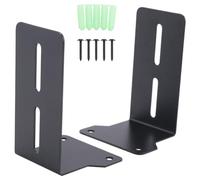 Cpolebev Staffe da Parete Staffa di Montaggio Universale per Altoparlante Soundbar Supporto per Mensola da Parete Anti-Caduta 1 Set
