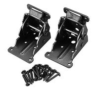 Cpolebev Staffe Pieghevoli 2PCS Staffa di Supporto Estensione Serratura con per Piedi Gambe Letto Tavolo
