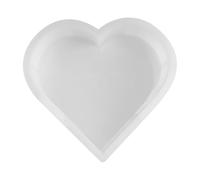 Cpolebev Stampi nel Silicone per Resina, Stampi nel Resina Un Cuore, Stampi nel Resina Epossidica per la Conservazione dei Fiori, Artistica nel Resina