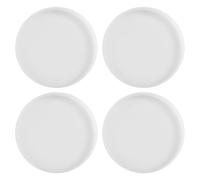 Cpolebev Stampo Sottobicchiere Rotondo nel Resina da 4 Pezzi per di Resina, Stampi Epossidici per con Resina, Cemento, Cemento e Argilla Polimerica