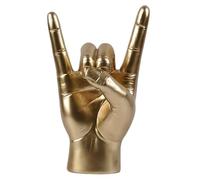 Cpolebev Statua del Gesto della Mano Rock Scultura con Dito, Arte Musicale Rock, per Gli Amanti della Musica Rock, Decorazione della Sala Studio, Mano R