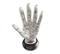 Cpolebev Statua della Mano di Chiromanzia Statuina della Mano del Diavolo Mano Demoniaca Decorazioni di Halloween Decorazioni per La Casa Ornamenti in Resina da Tavolo
