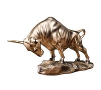 Cpolebev Statua di, Statua di Bestiame, Collezione di Sculture di Animali Feng Shui, per Ufficio, Tavolo, Decorazione della Casa