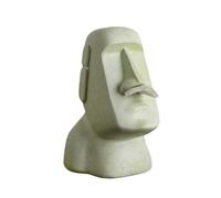 Cpolebev Statua In Pietra 'Isola di Pasqua Scatola per Asciugamani di Carta Decorazione per La Casa Statua Retro Decorazione del Soggiorno Accessori per La Casa C