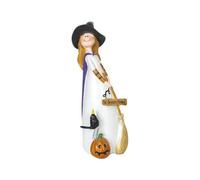 Cpolebev Statuine e Statuette di Streghe di Halloween Decorazioni per la Casa Streghe in Resina Scultura di Elfi Carini A 1 Pezzo Decorazioni per la Casa Decorazioni per la Casa Regali
