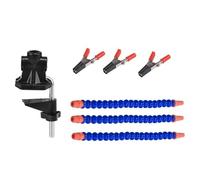Cpolebev Stazione di Saldatura un Morsetto da Tavolo con 3 Bracci Flessibili Supporto per Saldatore PCB Strumenti di Riparazione per Saldatura Morsa un Mano (3 Artigli)