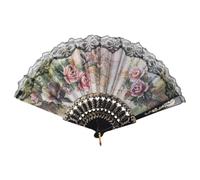 Cpolebev Stile Ventaglio Mano Design Fiore di peonia