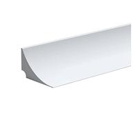 Cpolebev Striscia di Ritenzione 'Acqua Barriera d'Acqua nel Silicone per Barriera d'Acqua per Bagno per Piano Cucina Bianca 60 Cm