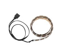 Cpolebev Striscia RGB per PC Case, Striscia A LED Indirizzabile per Scheda Madre 5V 3-Pin Header Gaming Case Computer (0.5m)