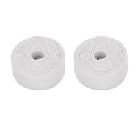 Cpolebev Striscia Sigillante Impermeabile Bianca 3,2 MX 3,8 cm per Porta del Bagno e della Cucina Sigillante Antimuffa per Bagno