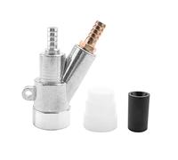 Cpolebev Strumenti di Sabbiatura per Sabbiatura ad Aria per Polvere di Ruggine Strumento ad Aria per Sabbiatura con Ugello nel Carburo di Boro (6 Mm)