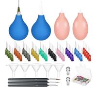 Cpolebev Strumenti in Argilla per Smalto per Bottiglie in Ceramica e Trascina la Bottiglia da Spremere per Smalto in Ceramica