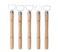 Cpolebev Strumenti per Modellare Manici In Ceramica, Raschietti per Intagliare Manici per Tazze da Tè e Tazze D'Acqua, Strumenti Artigianali per Modellare Ceramica DIY
