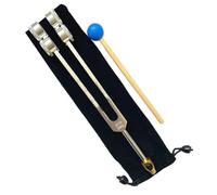 Cpolebev Strumento Diapason In Alluminio 64HZ con Curativo, Vibrazione del Suono, Terapia Diagnostica, Strumento di Assistenza Sanitaria, Installazione Facile, Facile da Usare.