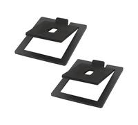 Cpolebev Supporti per Altoparlanti da Tavolo da 2 Pezzi per Altoparlanti da Scaffale e Supporti per Dispositivi di Installazione da Scrivania MR4