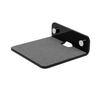 Cpolebev Supporto da Parete per Altoparlante Portatile Multifunzionale, Mensola da Parete per Webcam, Telefoni Cellulari, Altoparlante Nero