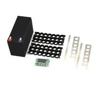 Cpolebev Supporto per Batteria 12V 7Ah per Batteria 18650 3x7 Nichel con Scatola di Immagazzinaggio con Scheda PCB DIY Organizzatore per Pacchi Batteria