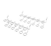 Cpolebev Supporto per Cacciavite da 2 Pezzi Supporto per Portautensili per Pannello Forato Accessori per Pannello Forato Supporto per Utensili Multi- per Pannello Forato