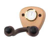 Cpolebev Supporto per Chitarra In Legno con Gancio, Supporto da Parete, Gancio per Chitarra per Chitarra Elettrica Acustica/Banjo/Basso, Facile da Usare, Colore Legno