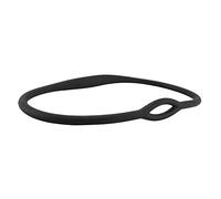 Cpolebev Supporto per Collana con Regolatore in Silicone per Immersioni Subacquee Bocchino Flessibile con per Collana Supporto per Polpo 18 Cm Nero