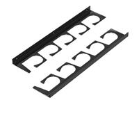 Cpolebev Supporto per da Pesca Montato A Parete Scaffale di Supporto Orizzontale Scaffale da Soffitto per Riporre la da Pesca Durevole Facile da Usare