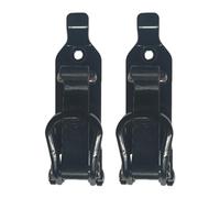 Cpolebev Supporto per Pala In 2 Pezzi per Portapacchi Kit di Montaggio con Morsetto In Gomma Supporto per Pala Morsetto Kit di Montaggio A Parete Accessori per Auto
