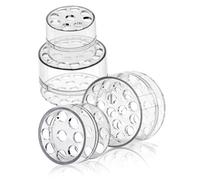 Cpolebev Supporto per Stelo Ikebana A Spirale, Supporto per Stelo A Spirale per Fiori, Kit Bouquet Fai-da-Te da 4 Pezzi Supporto per Stelo Ikebana A Spirale per Fiori, Installazione Facile