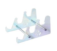 Cpolebev Supporto per Tastiera in Acrilico Multicolore Rimovibile Vassoio per Tastiera per Computer Vassoio per Tastiera da Tavolo Trasparente Supporto Multicolore A 3 Strati