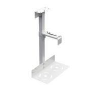 Cpolebev Supporto Universale per per PC Staffa Host per Appendere Il Computer Versatile la Scrivania o Montaggio Laterale A Parete, Sollevamento del Supporto CPU