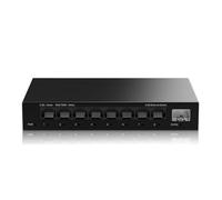 Cpolebev Switch di Rete da 2,5 GB A 8 Porte Switch Ethernet Non Gestito da 2,5 Gbps con Slot SFP+ da 10 GB Home Lab Switch di Configurazione Piccolo Spina UE