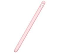 Cpolebev Tablet Stylus Pen Protettiva per 2 Custodie Portamatite nel Morbido Silicone Portatile Accessorio Rosa