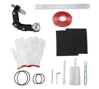 Cpolebev Tagliabottiglie Ad Strumento DIY Kit per il Taglio Rapido del Vetro Portatile, Tagliabottiglie Quadrate e Rotonde con Accessori