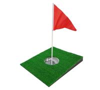 Cpolebev Tappetino da Golf Portatile, Aiuto per L'Allenamento, per Principianti, Indoor, Outdoor, Pratica per Casa, Ufficio, Durevole, Facile da Installare, Facile da Usare.