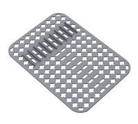 Cpolebev Tappetino di Protezione per da Cucina, Confezione da 1, griglia per nel Silicone per Fondo del da Cucina, per nel Acciaio Inossidabile