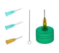 Cpolebev Tappi per Bottiglie con Applicatore di Precisione - Tappi per Bottiglie con Applicatore A Punta di Precisione per Flaconi di Acrilica da 2 Once, 8 Coperchi