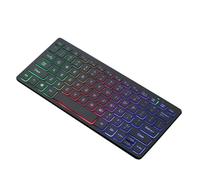 Cpolebev Tastiera Compatta con Filo per Laptop Mini Tastiera Esterna con Connessione USB Ideale per Uso Domestico e Ufficio A