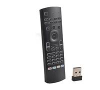 Cpolebev Tastiera Wireless MX3 Air Mouse Intelligente Retroilluminato 2.4G RF per Tx3 H96 Android TV Box