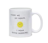 Cpolebev Tazza da Caffè Divertente Sarcastica Divertente Tazza da Tè In Ceramica Tazza del Buongiorno Tazza Divertente per Adulti Tazza da Bere per Caffè Tè